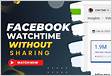 Facebook Watchtime using Free RDP Facebook, video